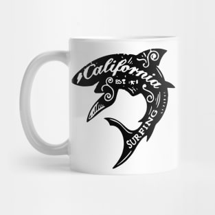 Dophin surfing Mug